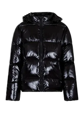 Fox Shine Puffer Jacket - Black