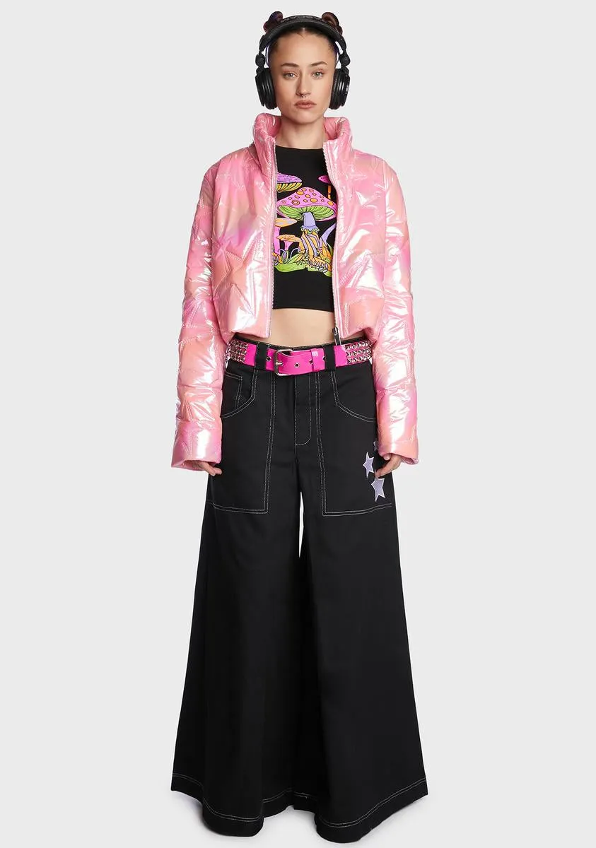 Galactic Glaze Puffer Jacket