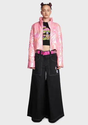 Galactic Glaze Puffer Jacket