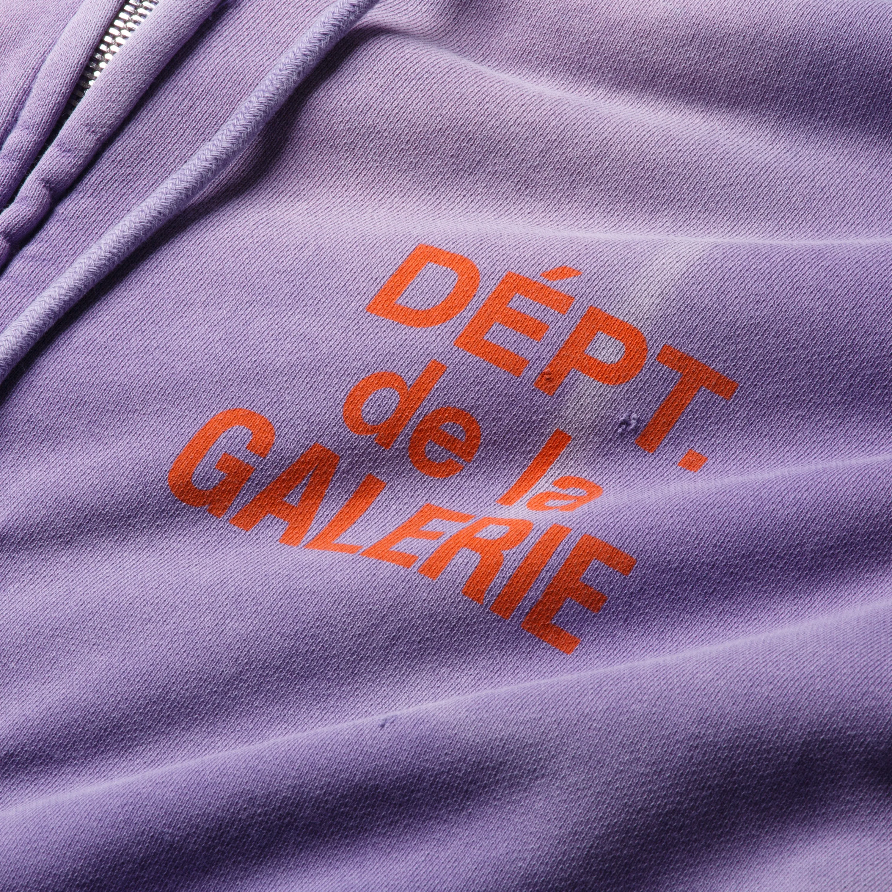 Gallery Dept. French Zip Sweatshirt Purple