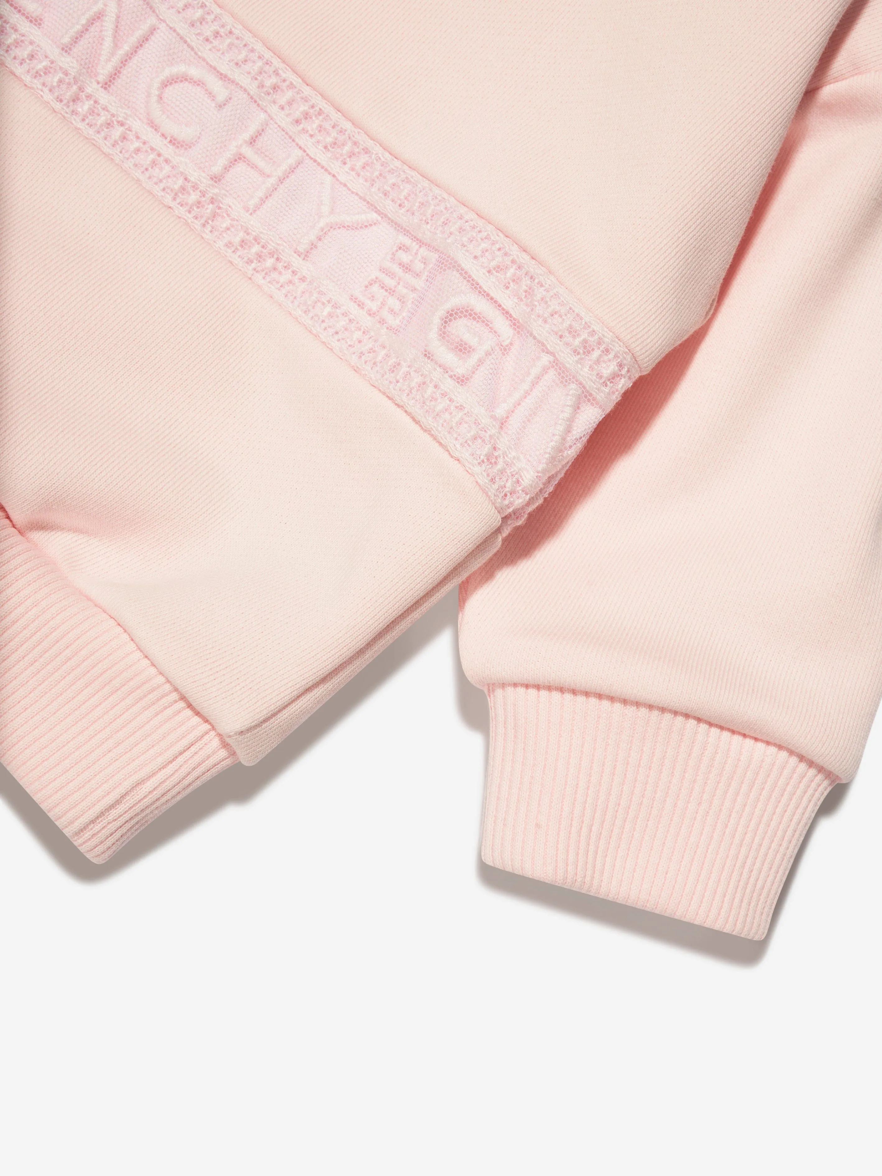 Givenchy Baby Girls Logo Sweatshirt in Pink