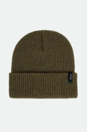 Heist Beanie - Washed Olive