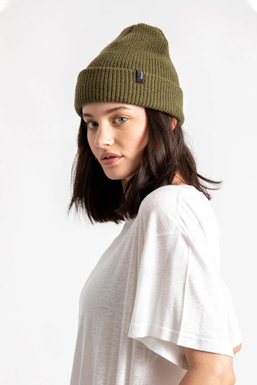 Heist Beanie - Washed Olive