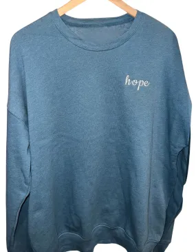 Hope Embroidered Sweatshirt