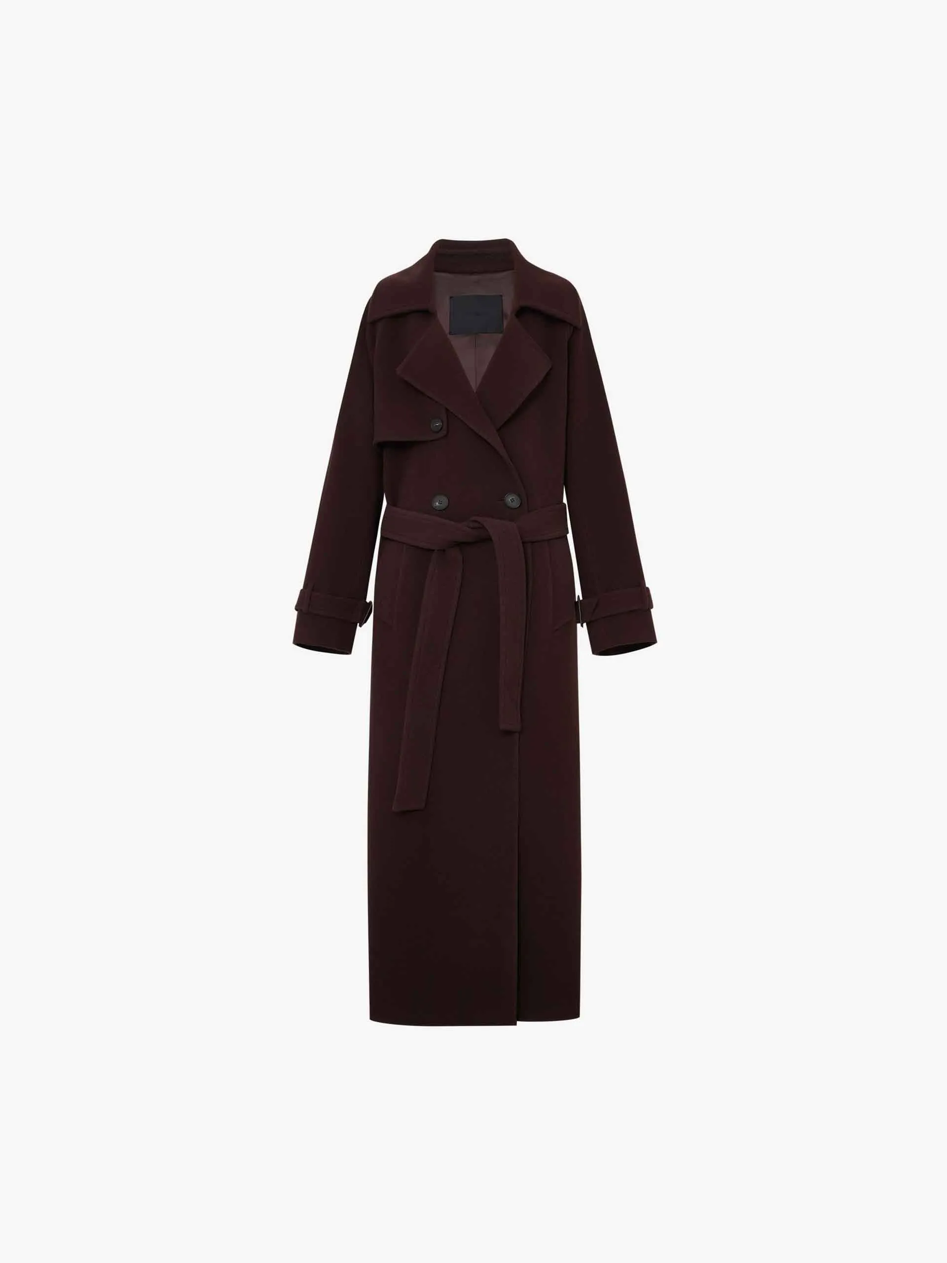 Include Bleted Wool Overcoat