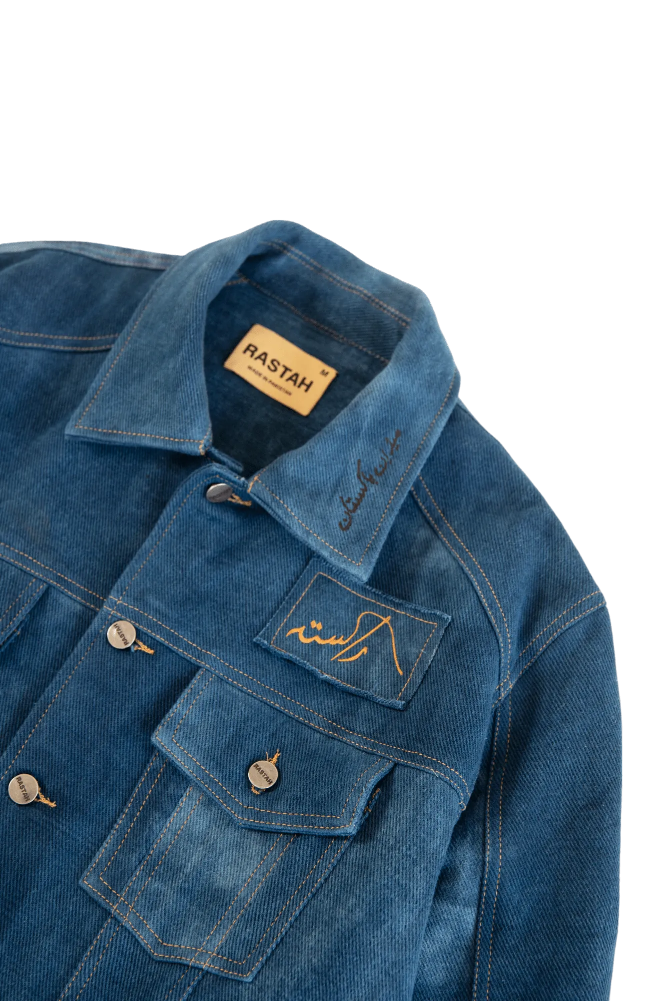 INDIGO MADE IN PAK DENIM JACKET 001