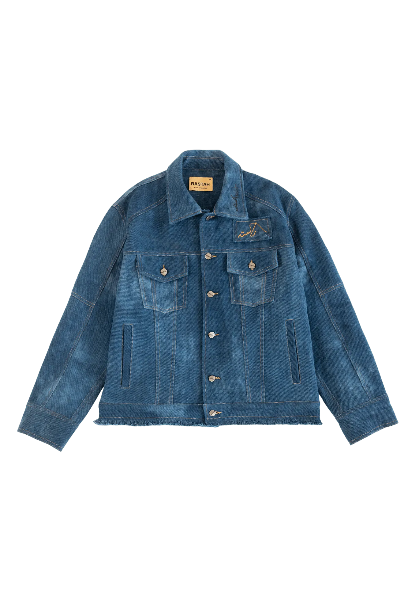 INDIGO MADE IN PAK DENIM JACKET 001