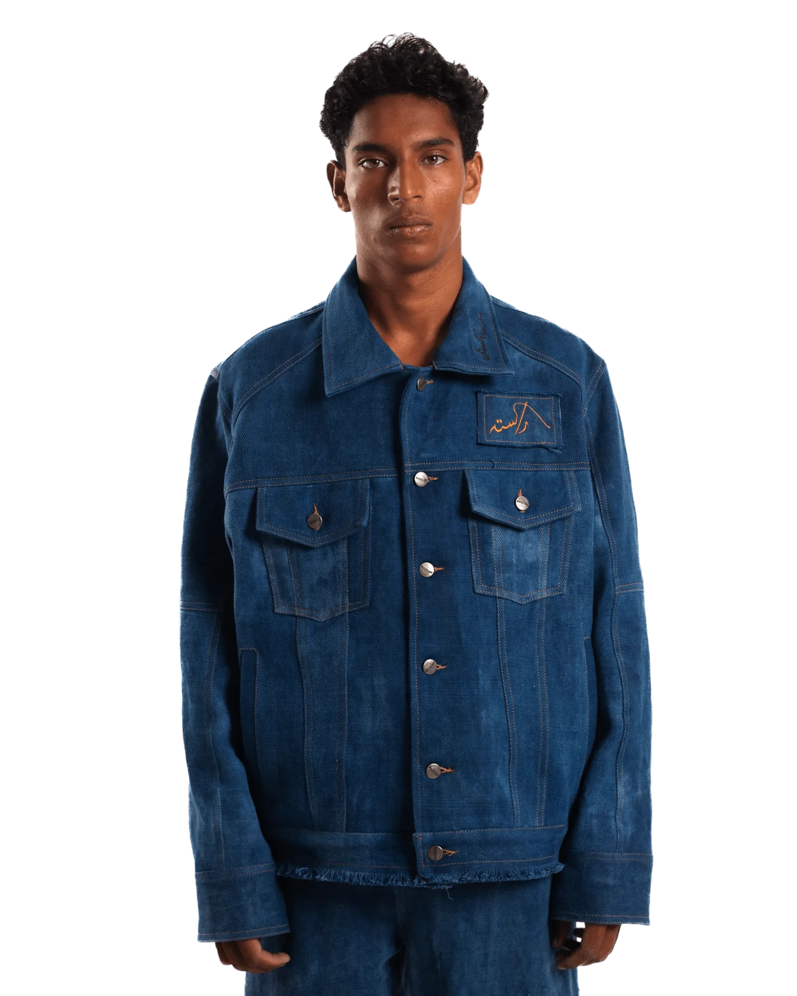 INDIGO MADE IN PAK DENIM JACKET 001