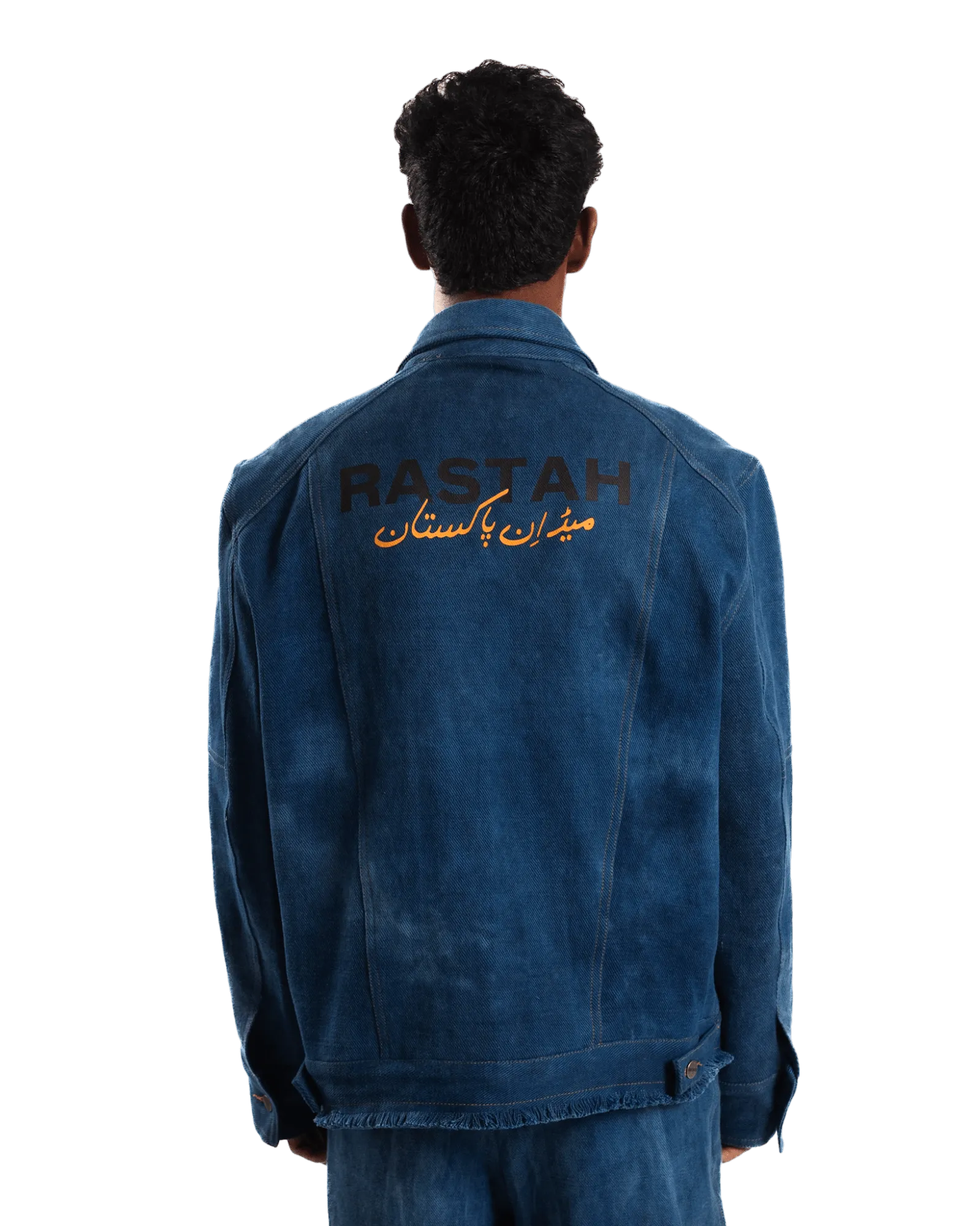 INDIGO MADE IN PAK DENIM JACKET 001