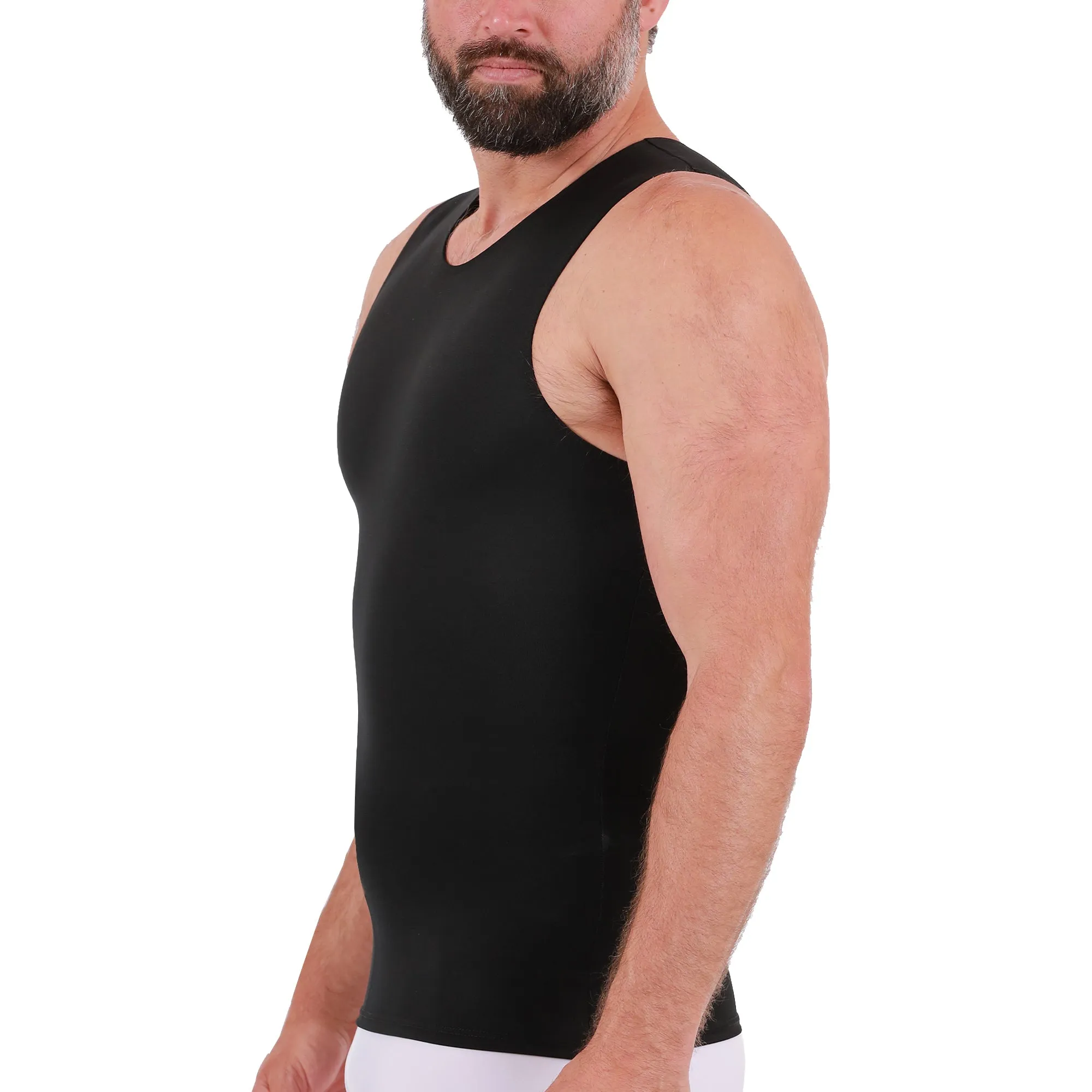 Insta Slim Big and Tall Compression Sleeveless Tank TS00N1BT by InstantFigure - InstaSlim - InstantRecoveryMD