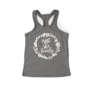 Isn't She Lovely racerback tank