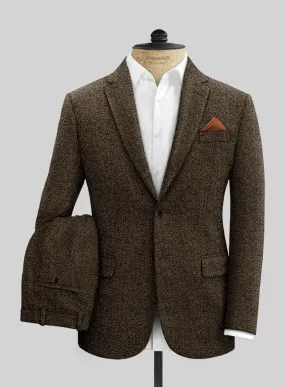 Italian Tweed Herringbone Timoteo Suit