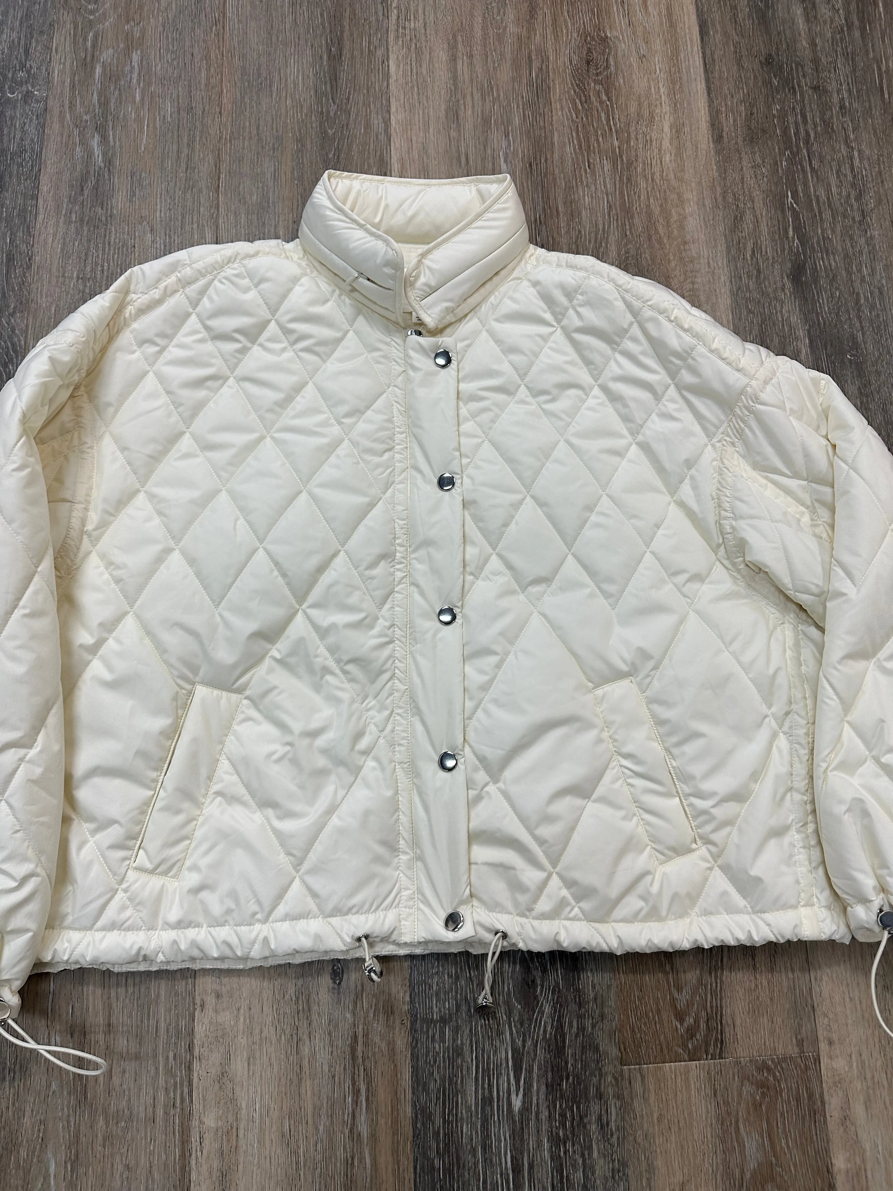 Jacket Puffer & Quilted By A Loves A In White, Size: Xl