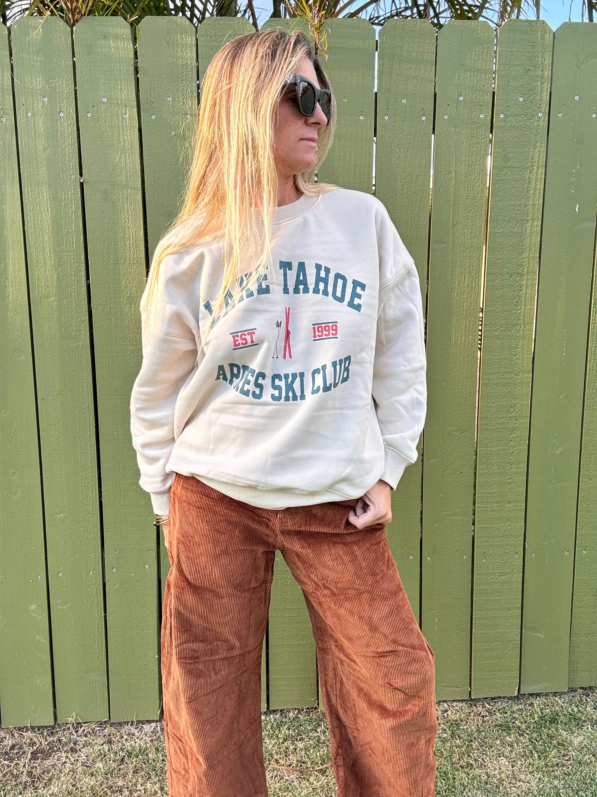 Lake Tahoe Ski Club sweatshirt