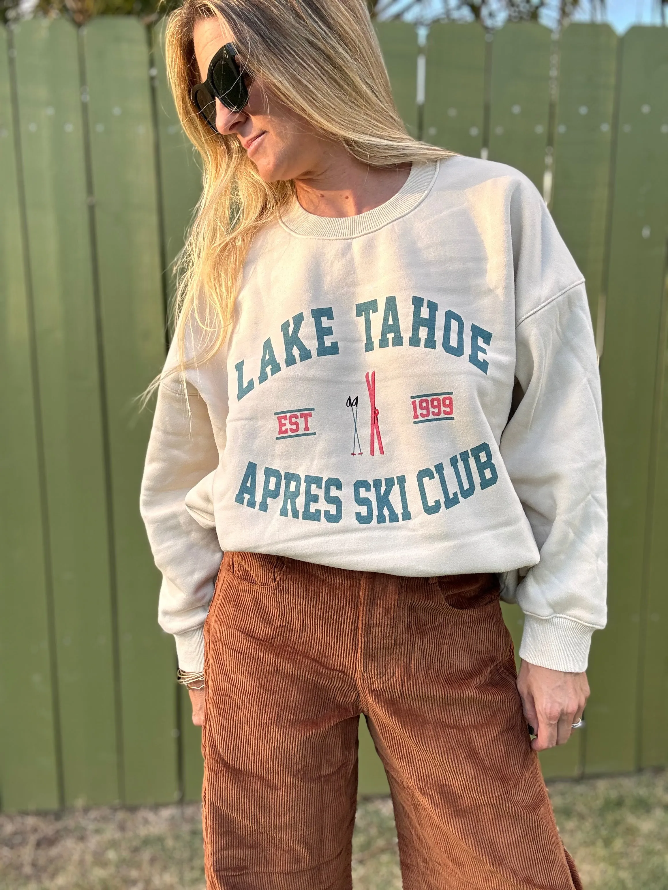 Lake Tahoe Ski Club sweatshirt