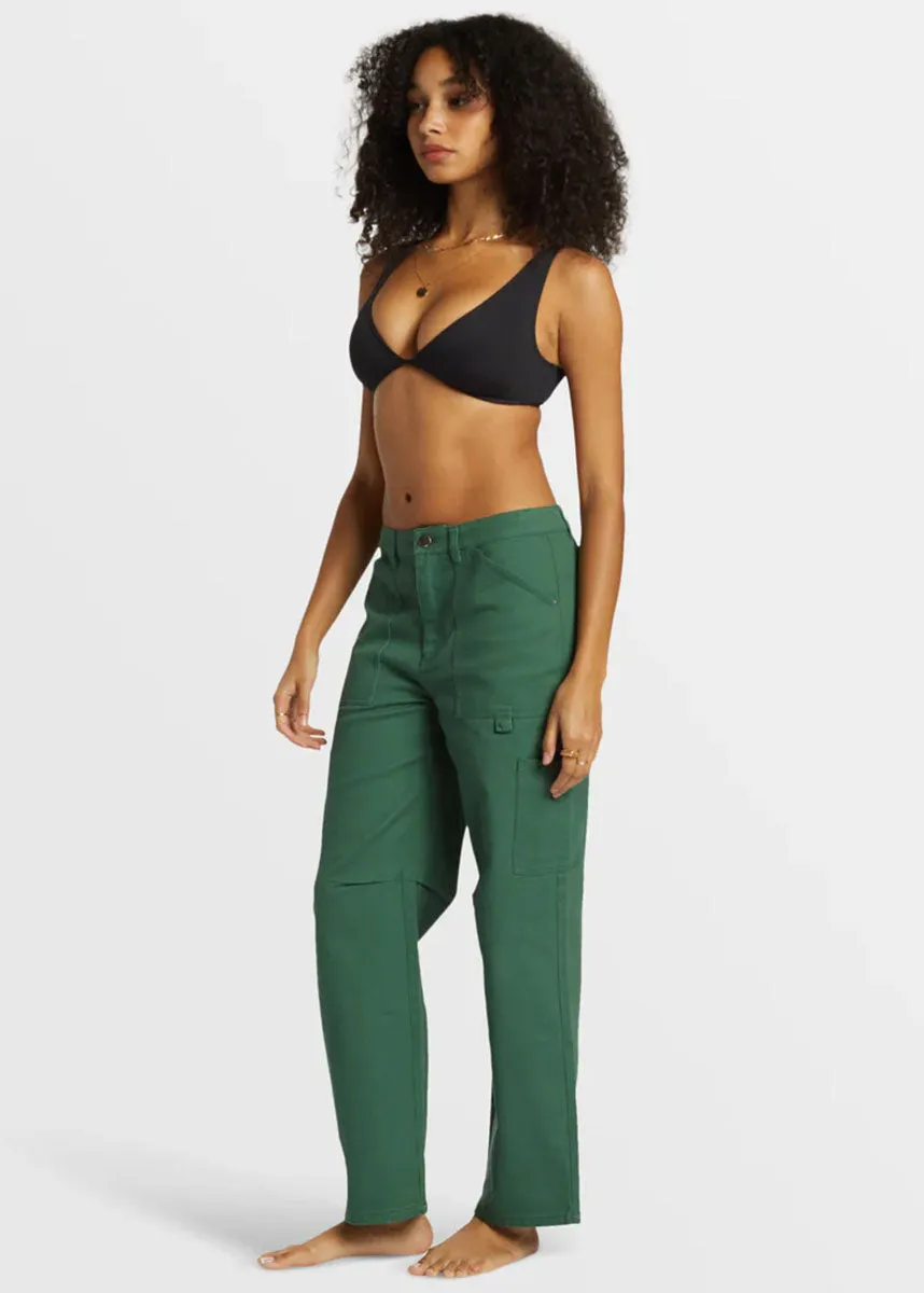 Leia Cargo Pant - Emerald Bay