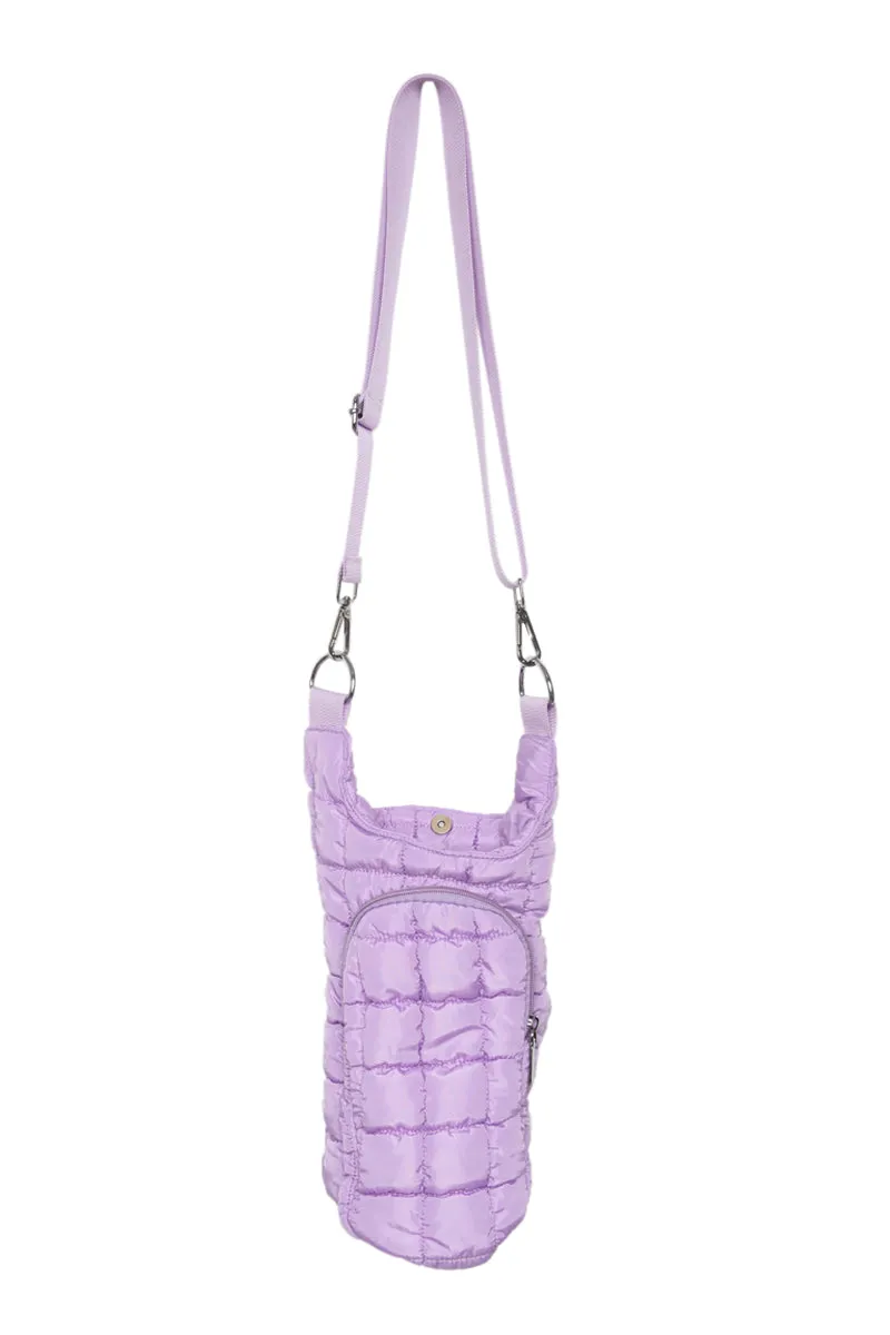 Light Purple Wholesale Quilted Tumbler Carrier Bag