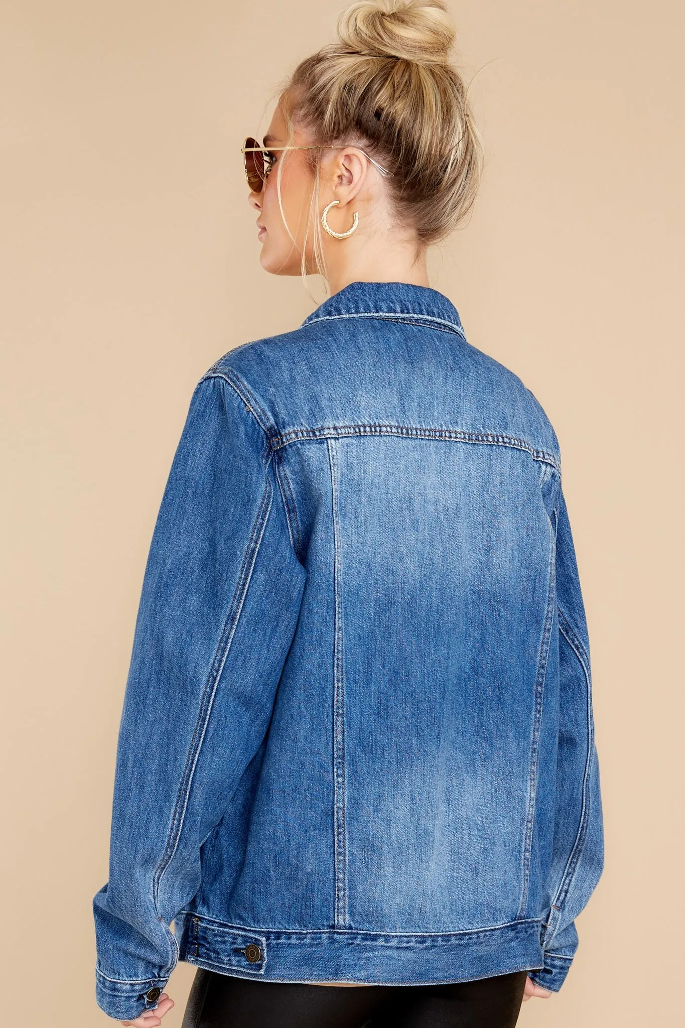 Like I Said Dark Wash Denim Jacket