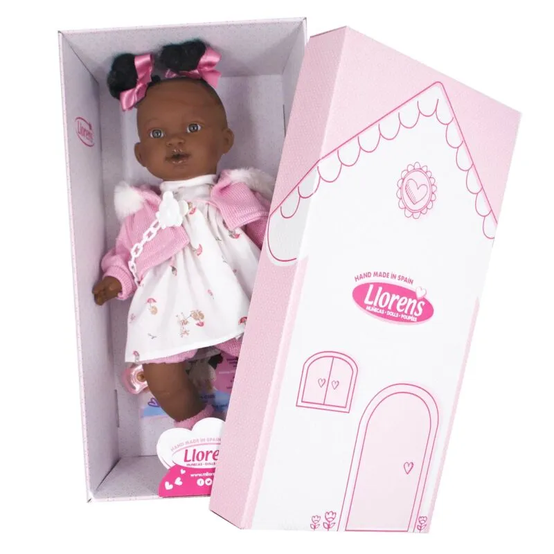 Llorens - Baby Girl Doll with Crying Mechanism, Clothes & Accessories: Diara 38cm