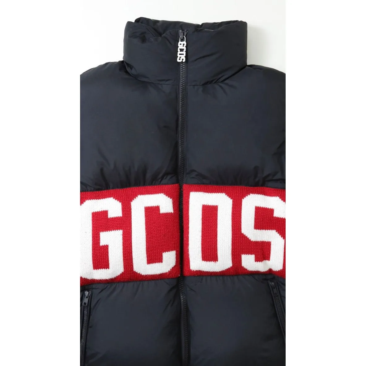 Logo-Print Puffer Jacket