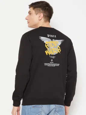 Men Sweatshirt (Printed Back)