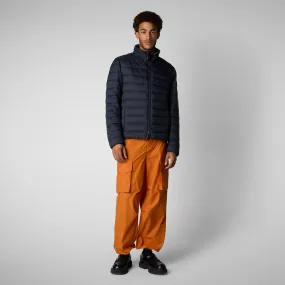 Men's animal free Puffer idris in blue black