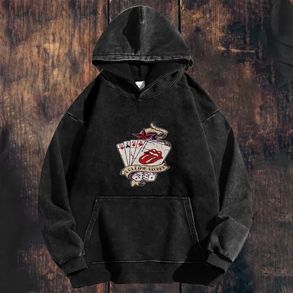 Mens The Rolling Stones Rock Band Hoodies