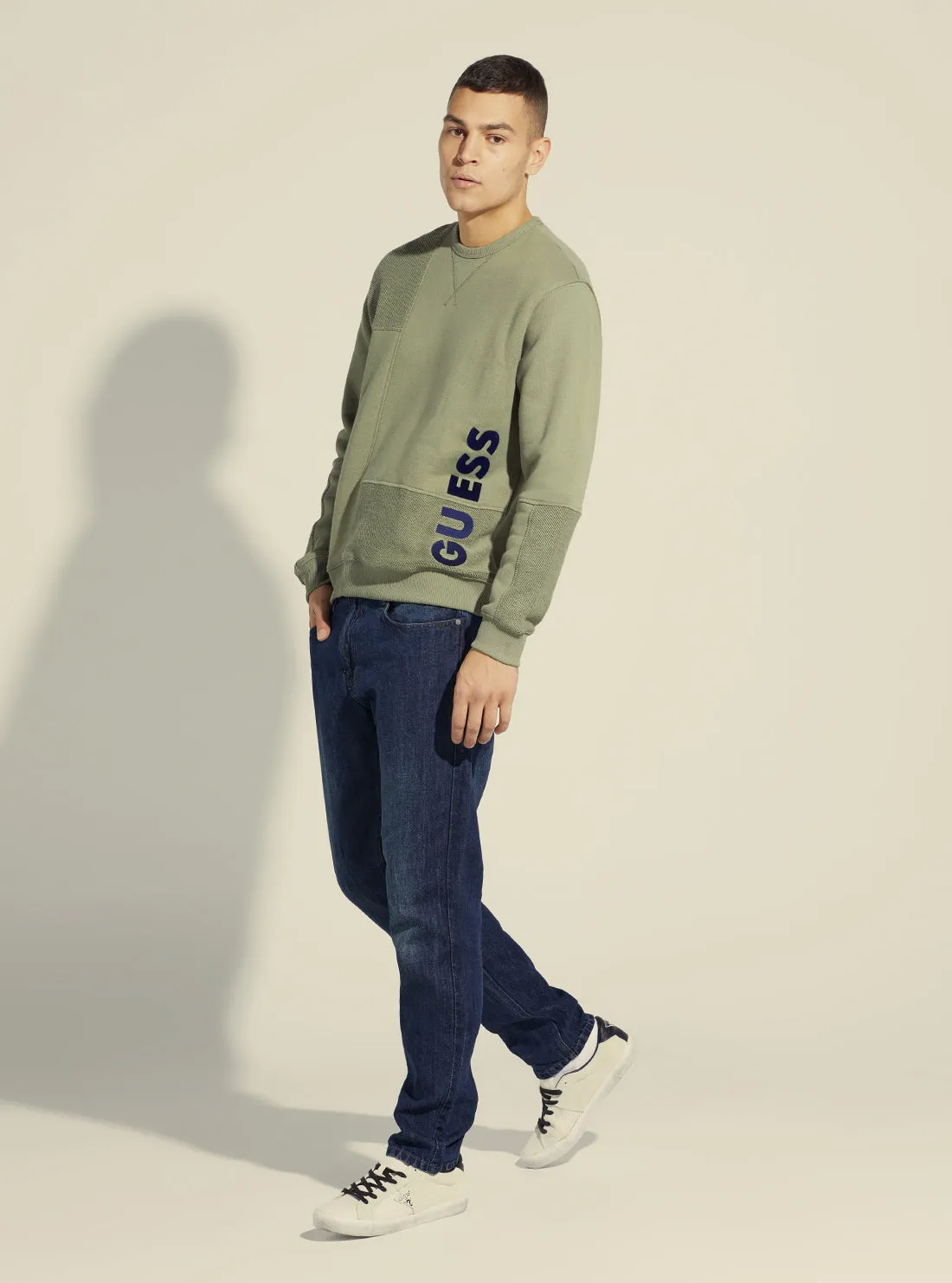 Mossy Green Kuno Fleece Jumper