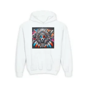 Native Warrior Dreamcatcher Youth Hoodie