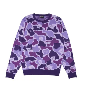 Nermal Camo Sweater (Purple Camo)