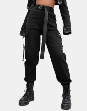 Obsidian High Waist Cargo Pants (3 Colours)