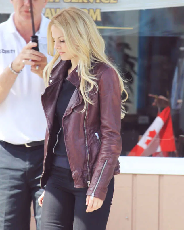 Once Upon a Time Emma Swan Leather Jacket