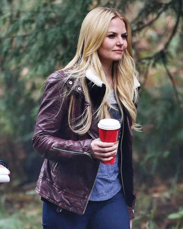 Once Upon a Time Emma Swan Leather Jacket