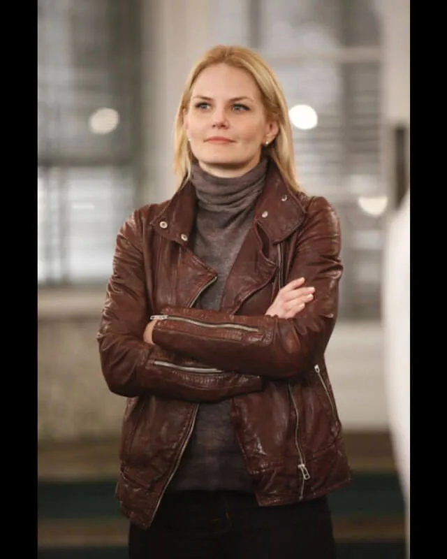 Once Upon a Time Emma Swan Leather Jacket