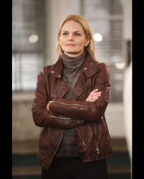 Once Upon a Time Emma Swan Leather Jacket