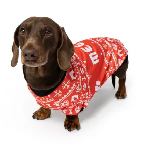 Personalised Name Christmas Dog Jumper