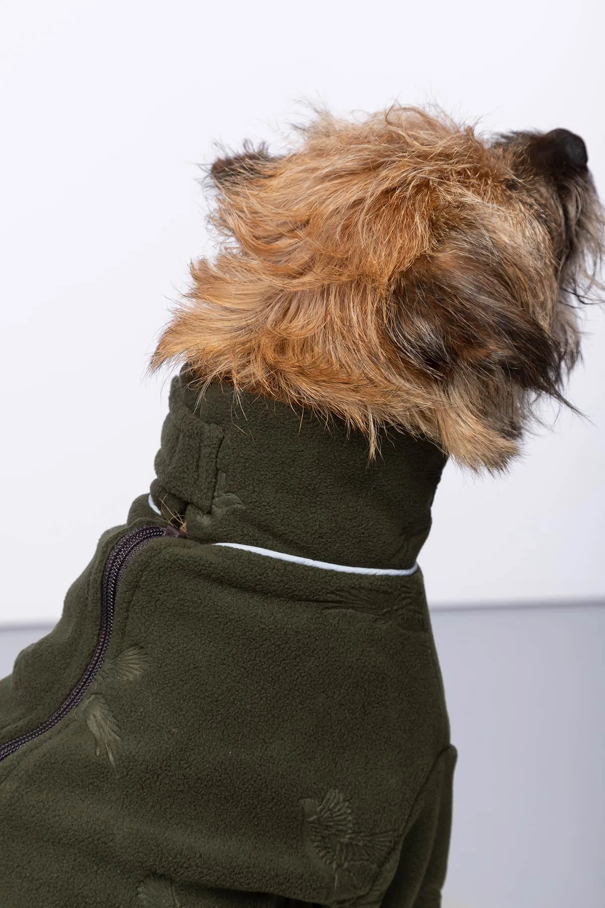 Pheasant Fleece Dog Jumper - Haxby