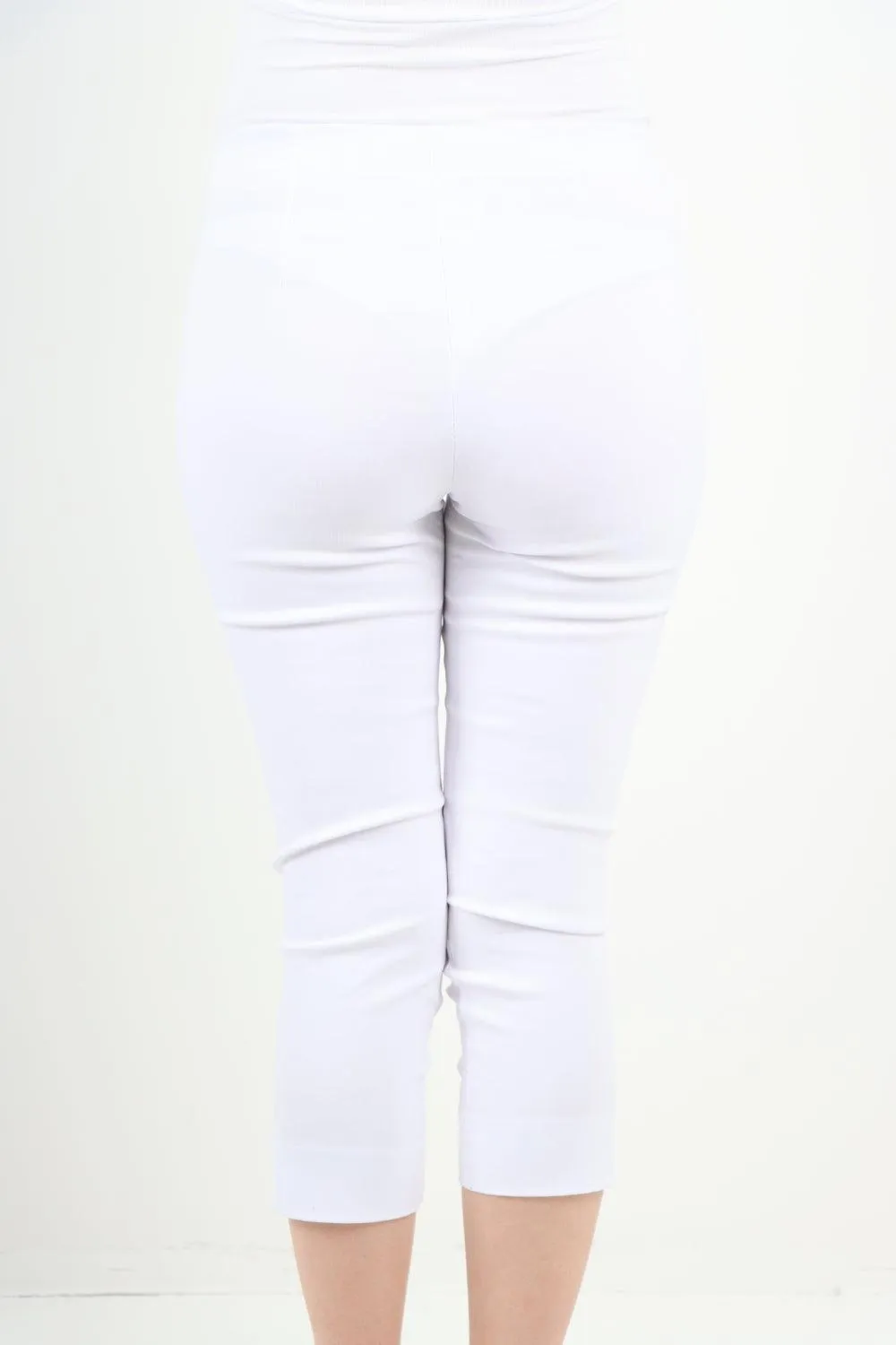 Plain Capri Trousers