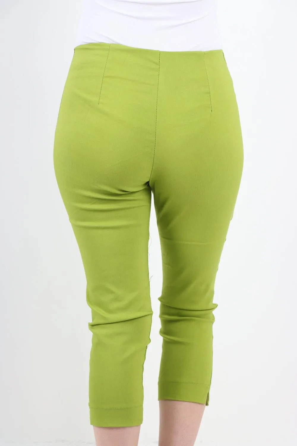 Plain Capri Trousers