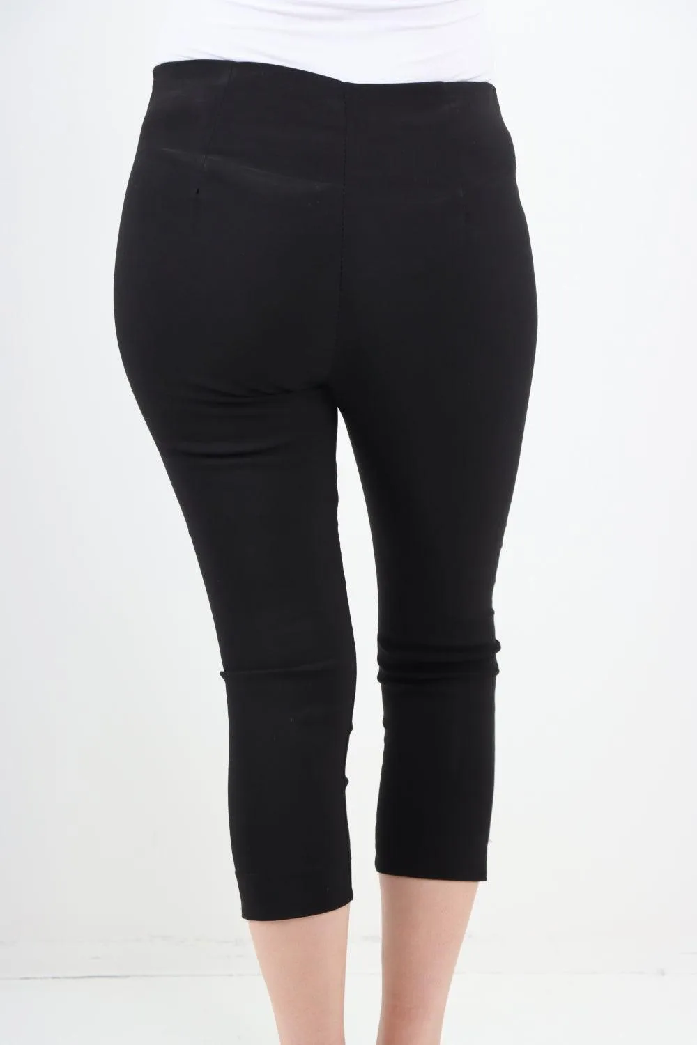 Plain Capri Trousers