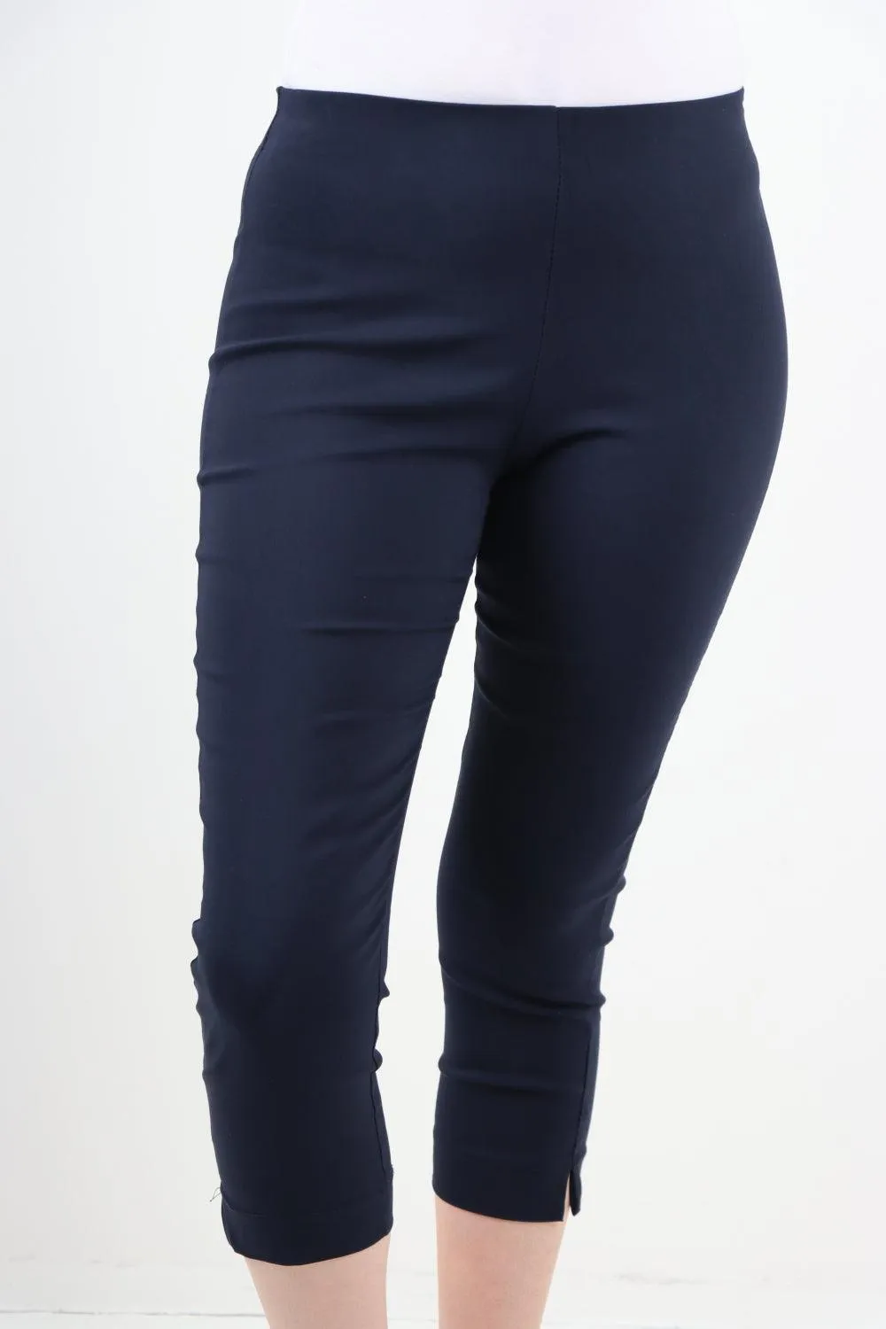 Plain Capri Trousers