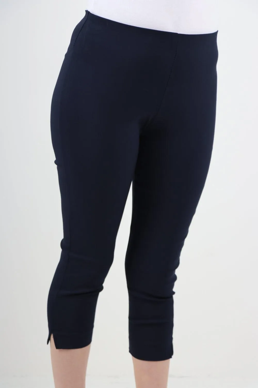 Plain Capri Trousers