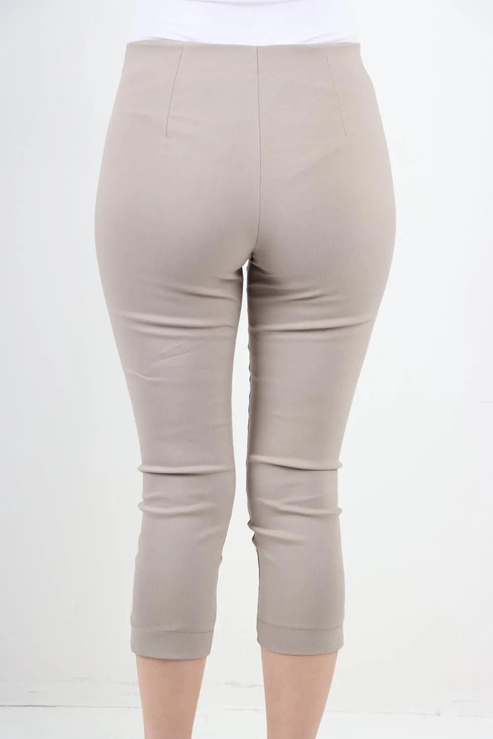 Plain Capri Trousers