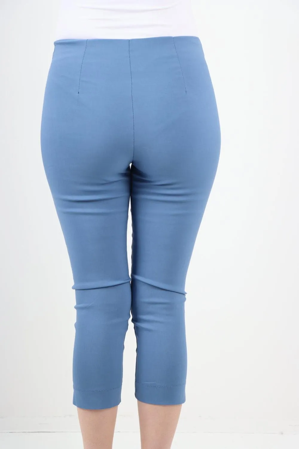 Plain Capri Trousers