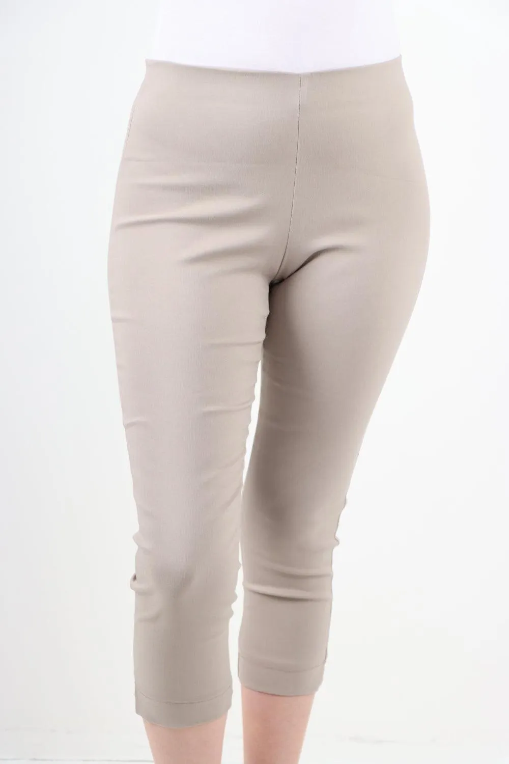 Plain Capri Trousers