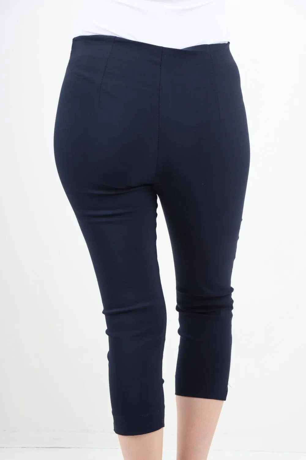 Plain Capri Trousers