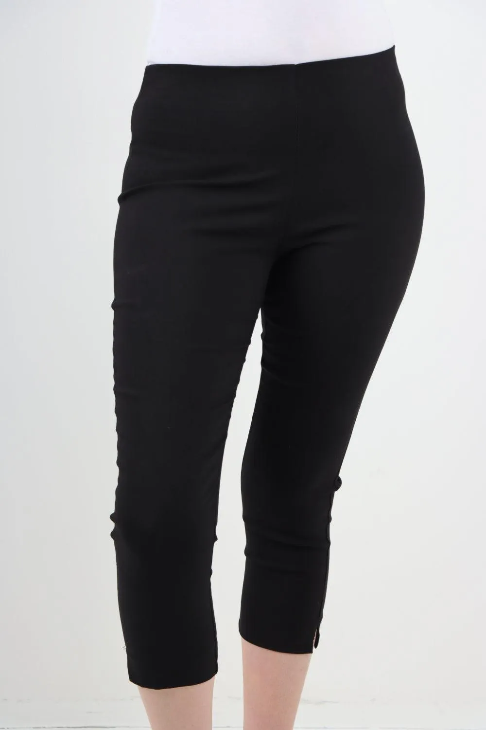 Plain Capri Trousers