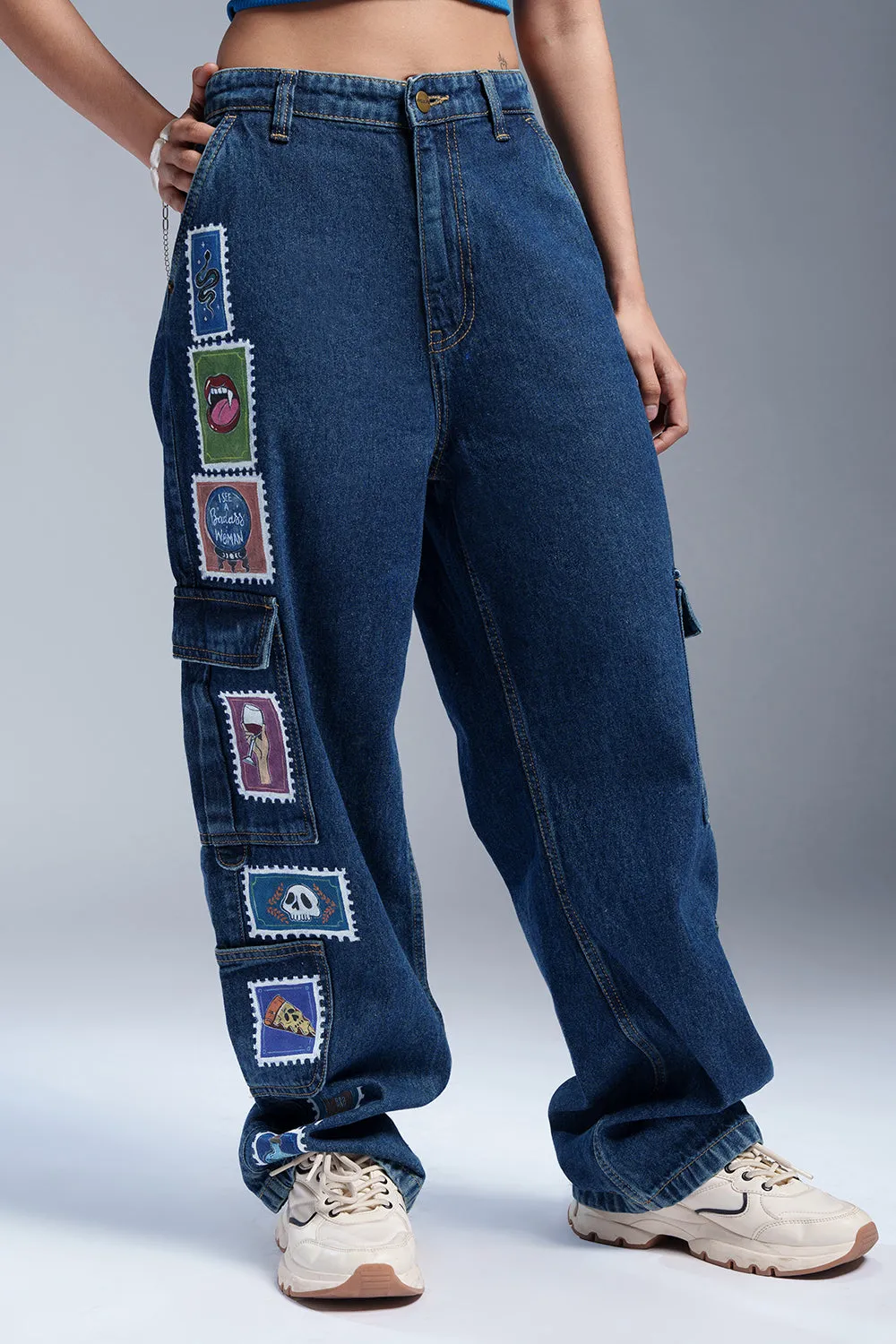 Postal Flair Side Pocket Cargo Pants