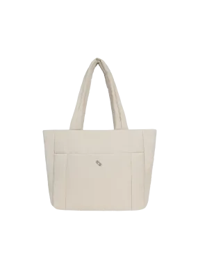 Puffer Shopper (Gloss Macadamia)