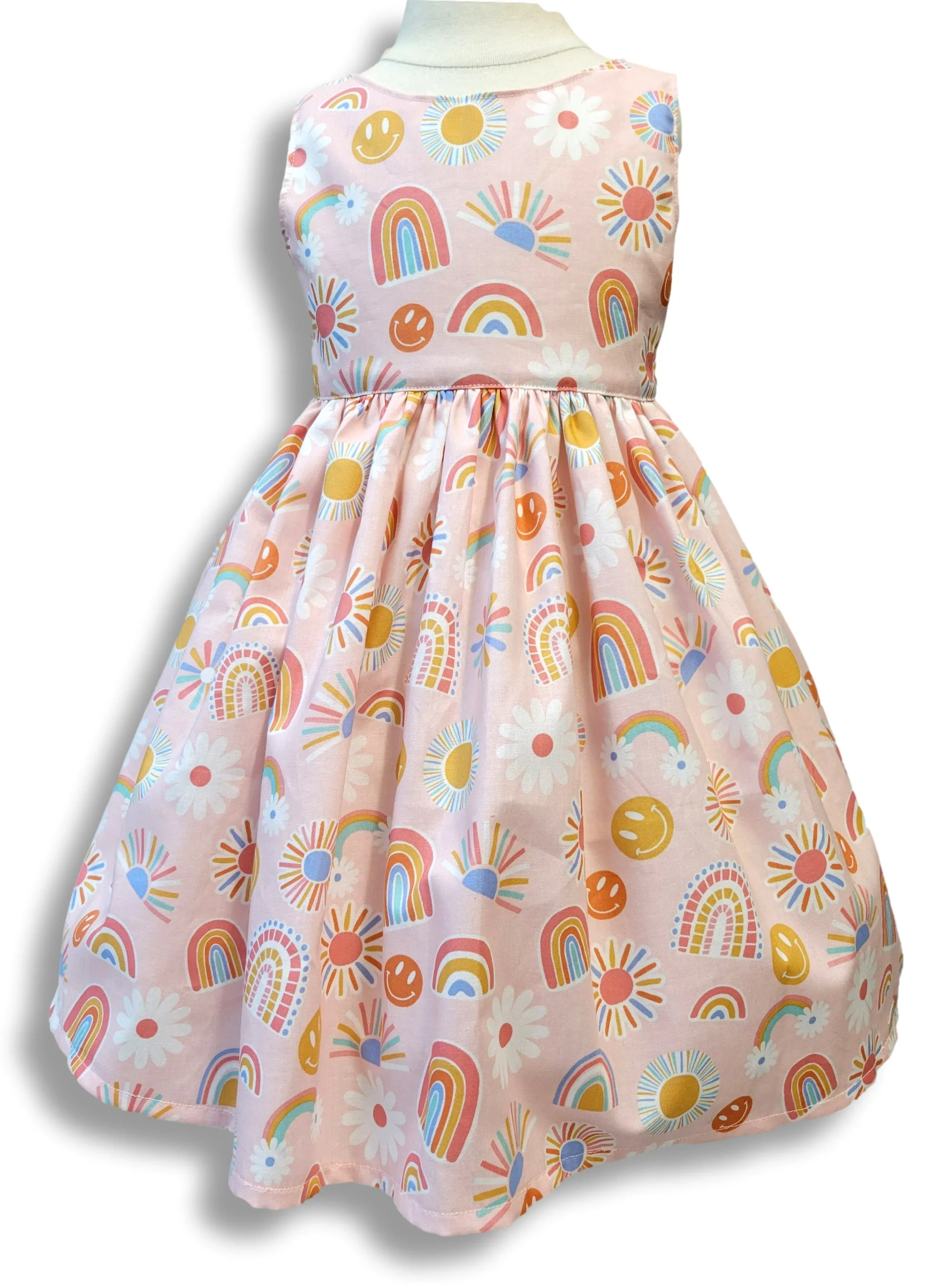 Rainbow Sundress  Rainbow girls dress, Toddler birthday dress, Girls dress, Sundress for girls, Girls dress, Toddler dress.